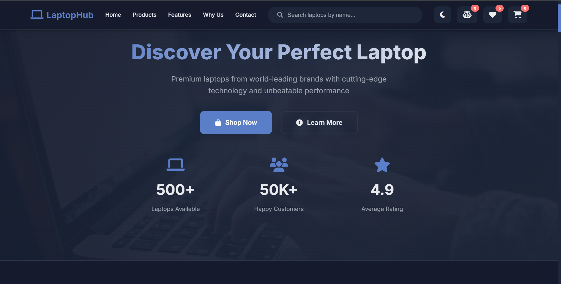 LaptopHub Project